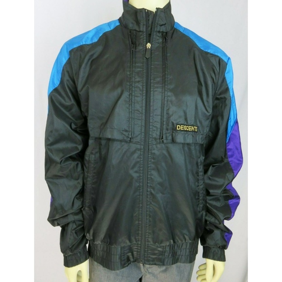 Descente 2in1 Windbreaker Jacket vest cycling XL - Picture 1 of 8
